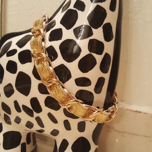 Double wrap Bracelet CC SKYE brand golden color - Picture 4 of 6